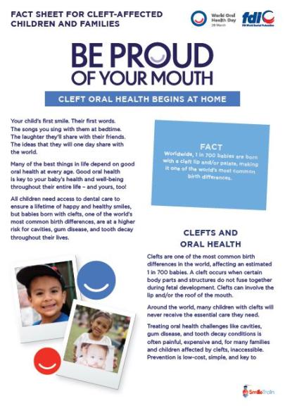 Fact sheet cleft care 