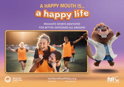 Advocacy in action card - Sports Dentistry 